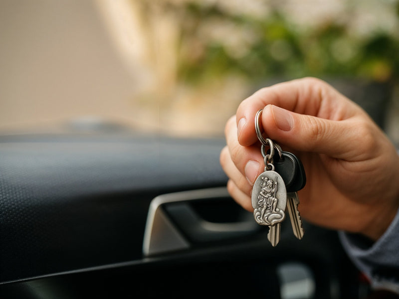 Christophorus Schlüsselanhänger