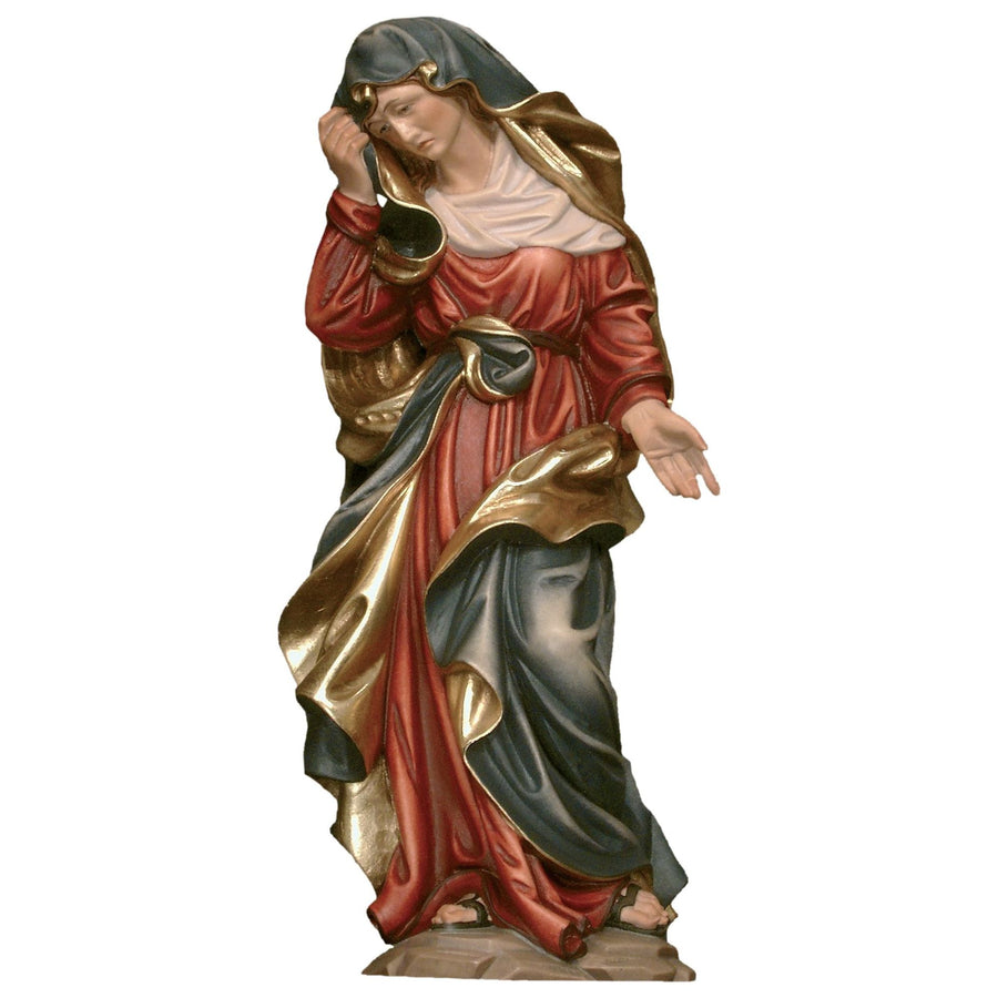 Madonna Addolorata – Schmerzensmutter – handgeschnitzte Holzfigur, Ausführung handbemalt