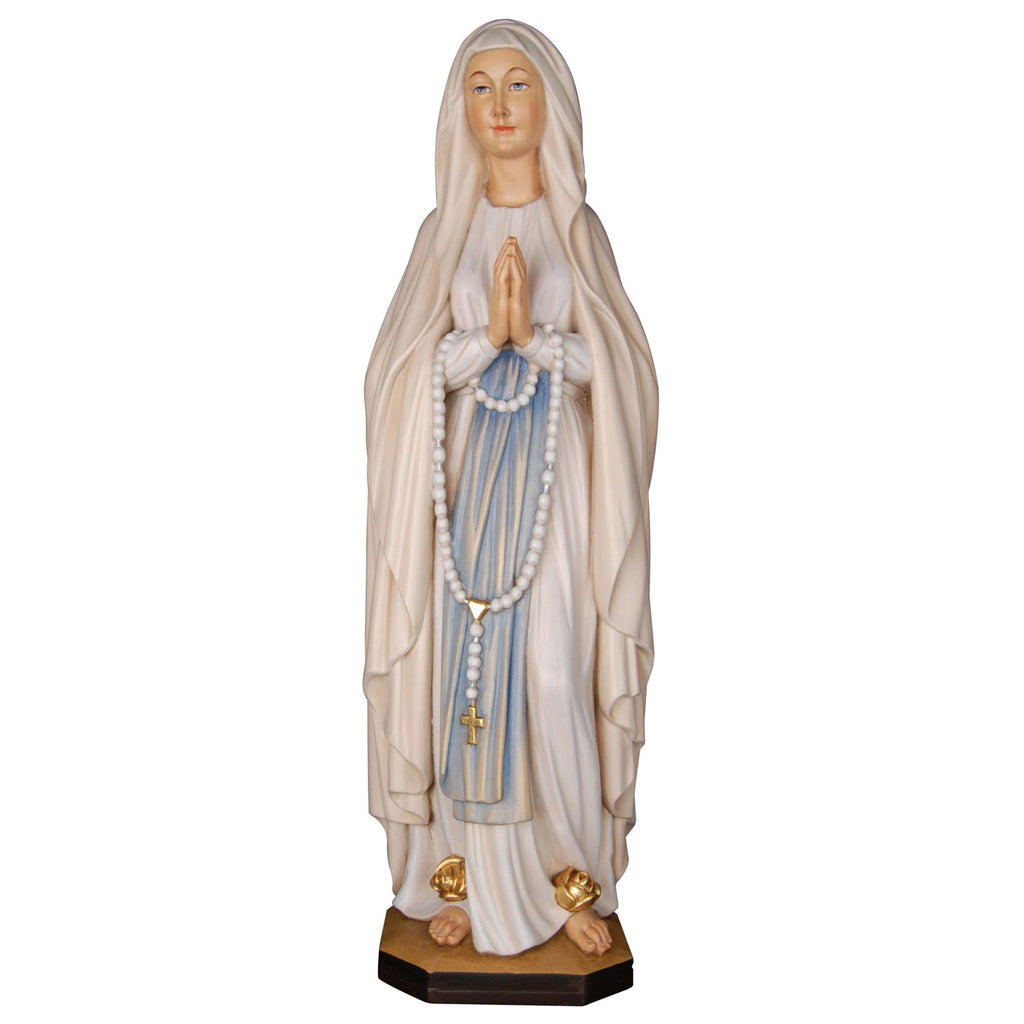 Madonna Lourdes – betende Marienfigur, handgeschnitzt in Südtirol