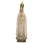 Madonna Fatima mit Krone – handgeschnitzt in Südtirol