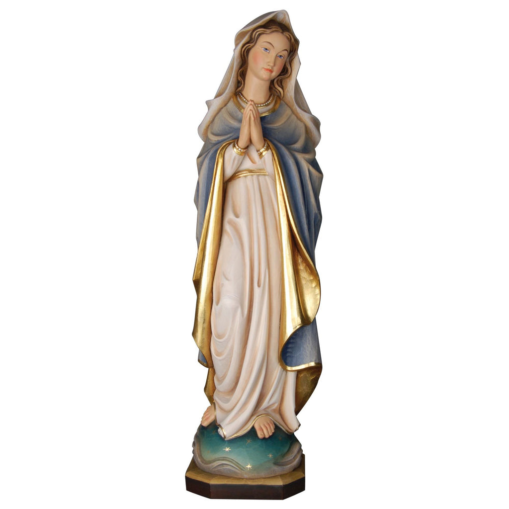Madonna Immacolata betend – handgeschnitzt in Südtirol