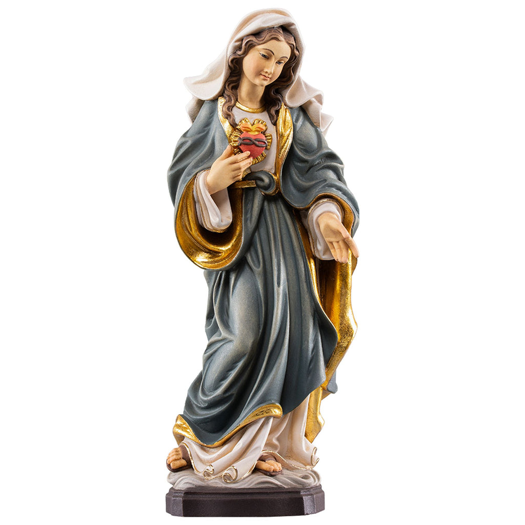 Herz Maria – handgeschnitzt in Südtirol