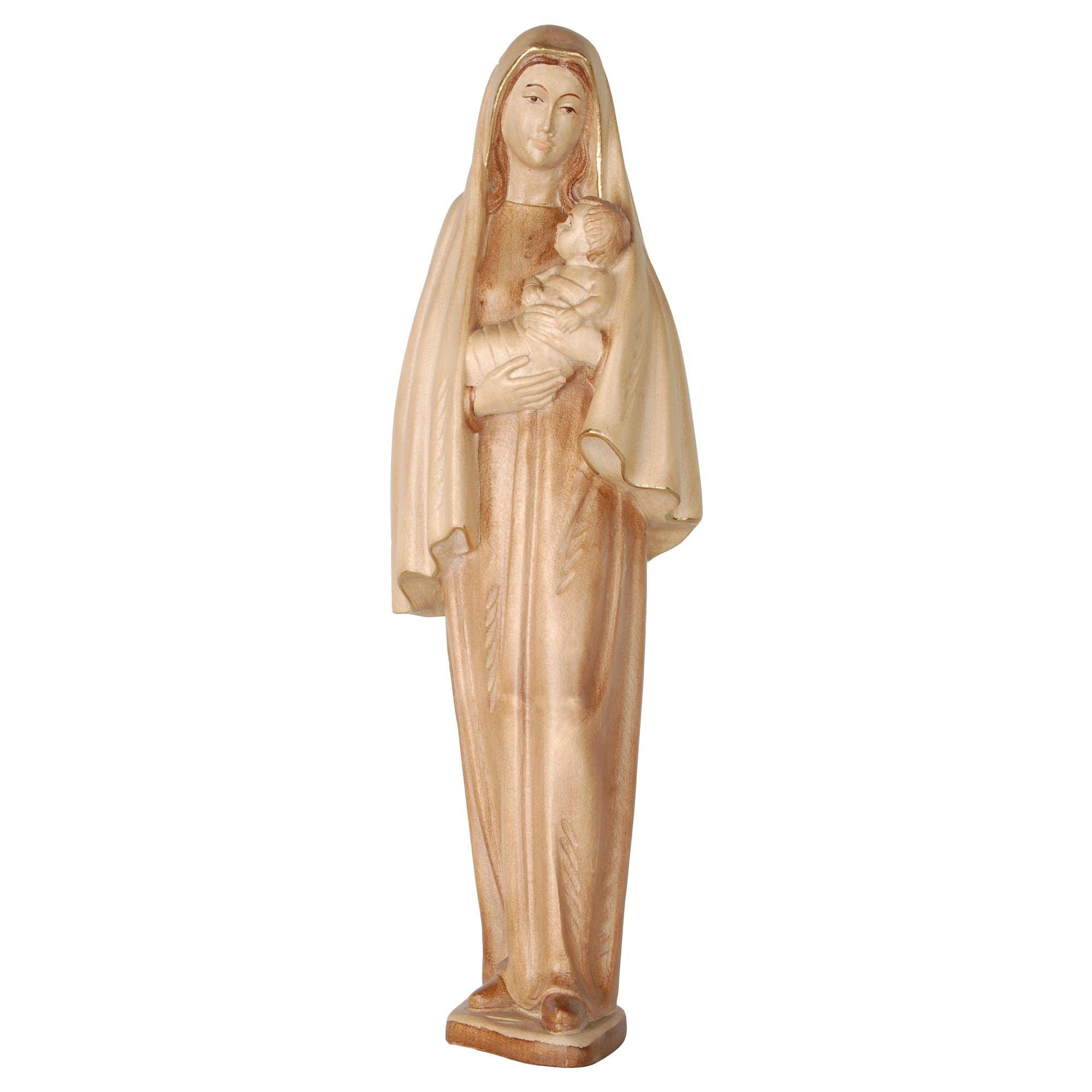 Mutter Desiree – Madonna mit Kind, handgeschnitzt in Südtirol