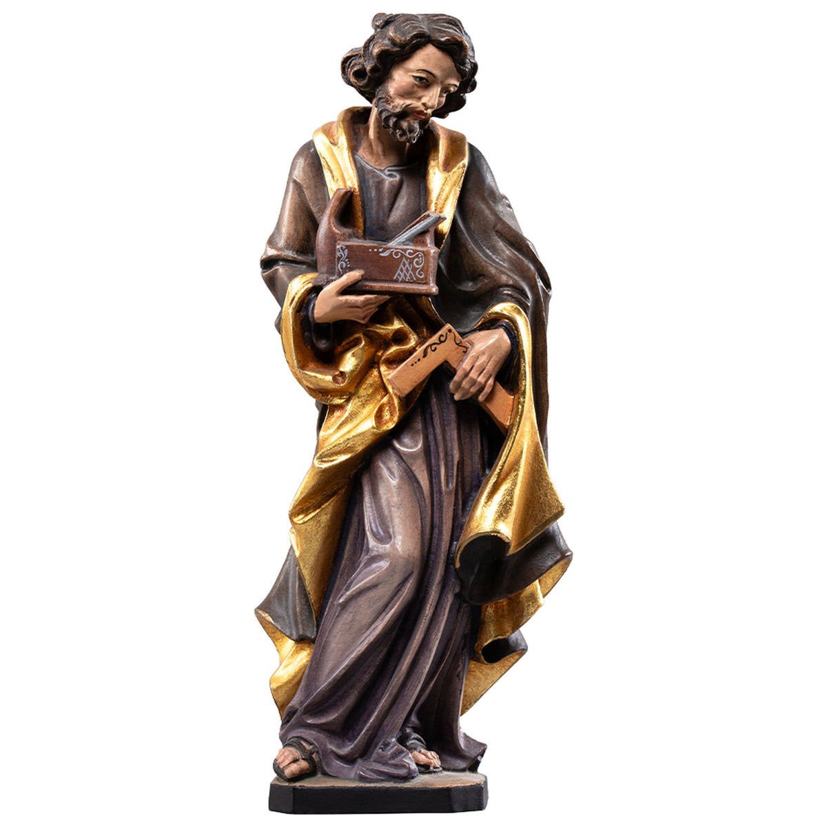 Hl. Josef – handgeschnitzte Holzfigur, Ausführung handbemalt