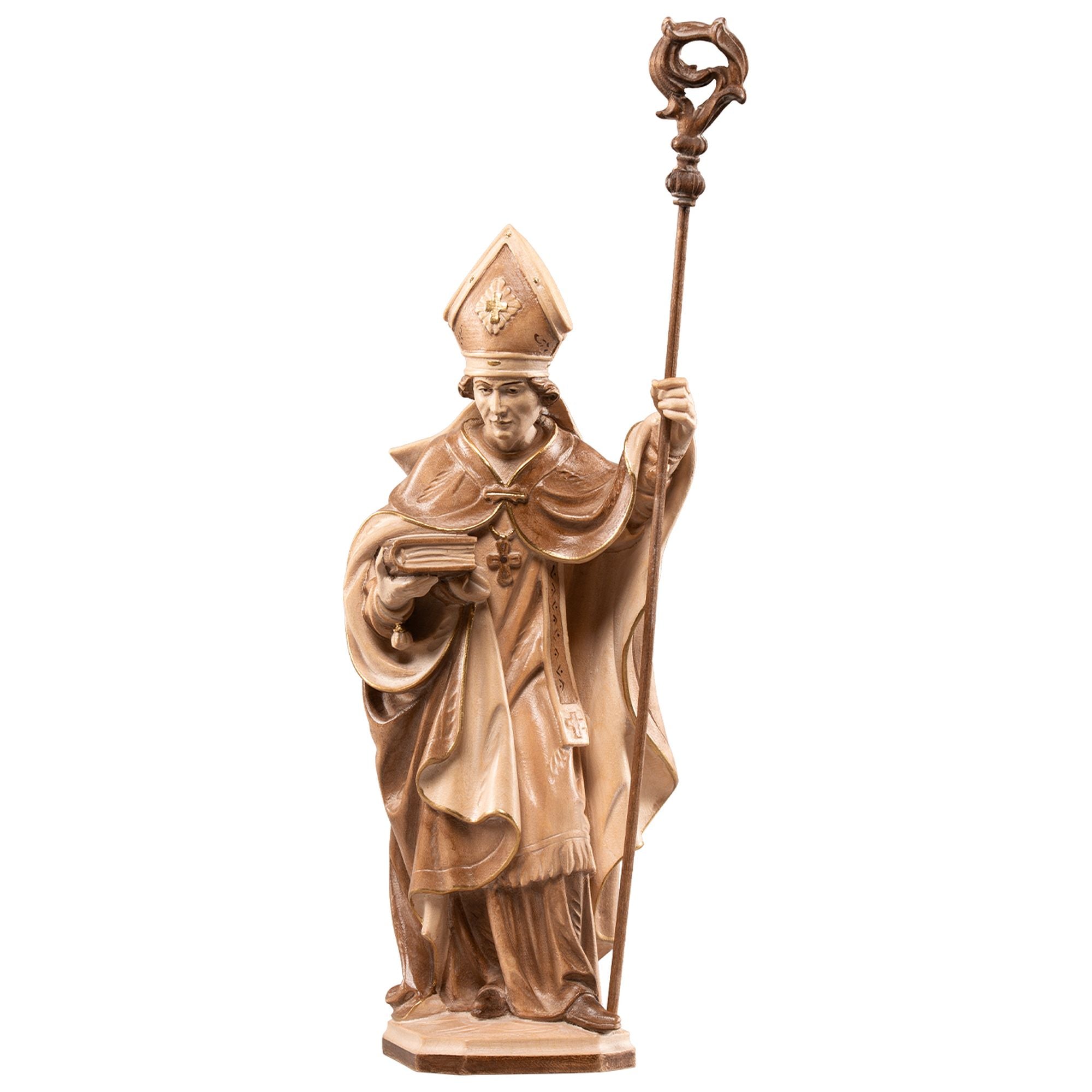 Hl. Antonius Maria Claret – handgeschnitzte Holzfigur aus Südtirol