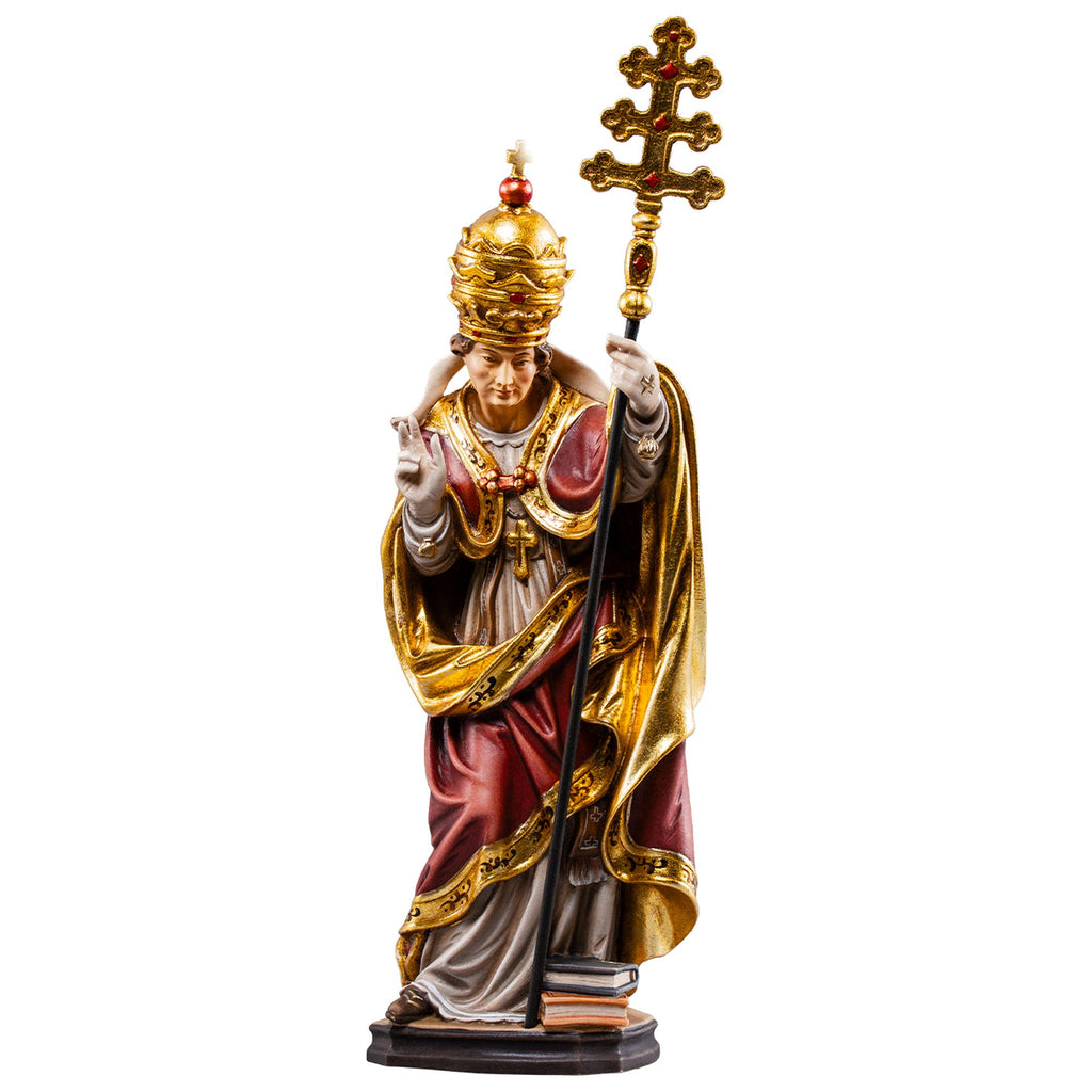 Hl. Gregor VII Figur – handgeschnitzt in Südtirol, mehrere Ausführungen