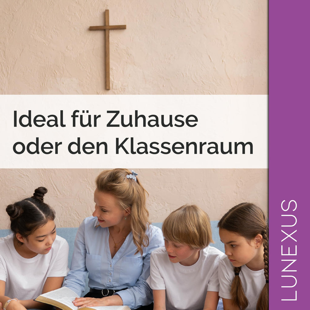 Wandkreuz aus naturbelassenem Lindenholz, 26 cm, schlicht ohne Korpus – Bild 7