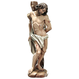 Hl. Sebastian – handgeschnitzte Märtyrerfigur aus Südtirol in mehreren Ausführungen