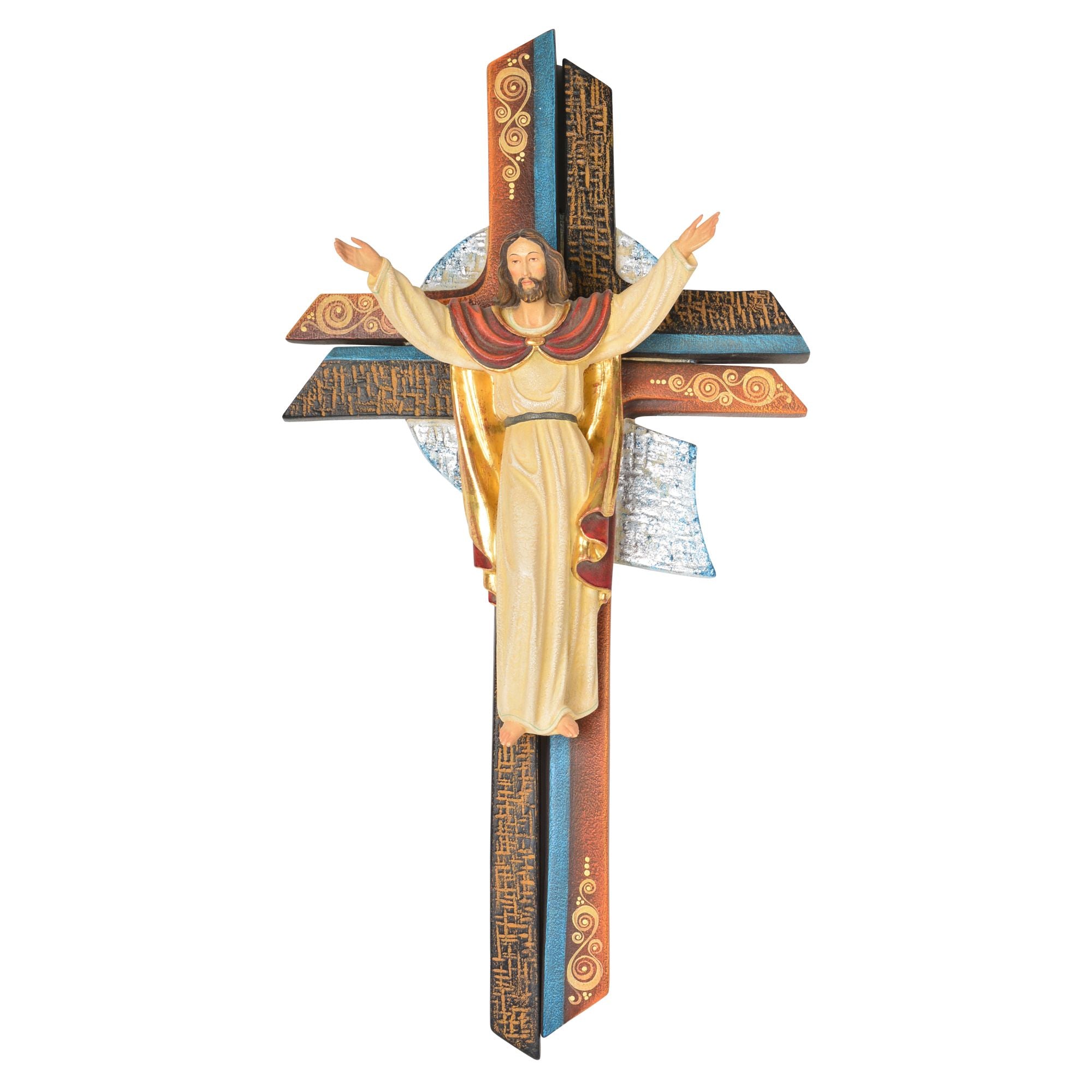 Besinnlicher Auferstehungschristus – handgeschnitzt in Südtirol