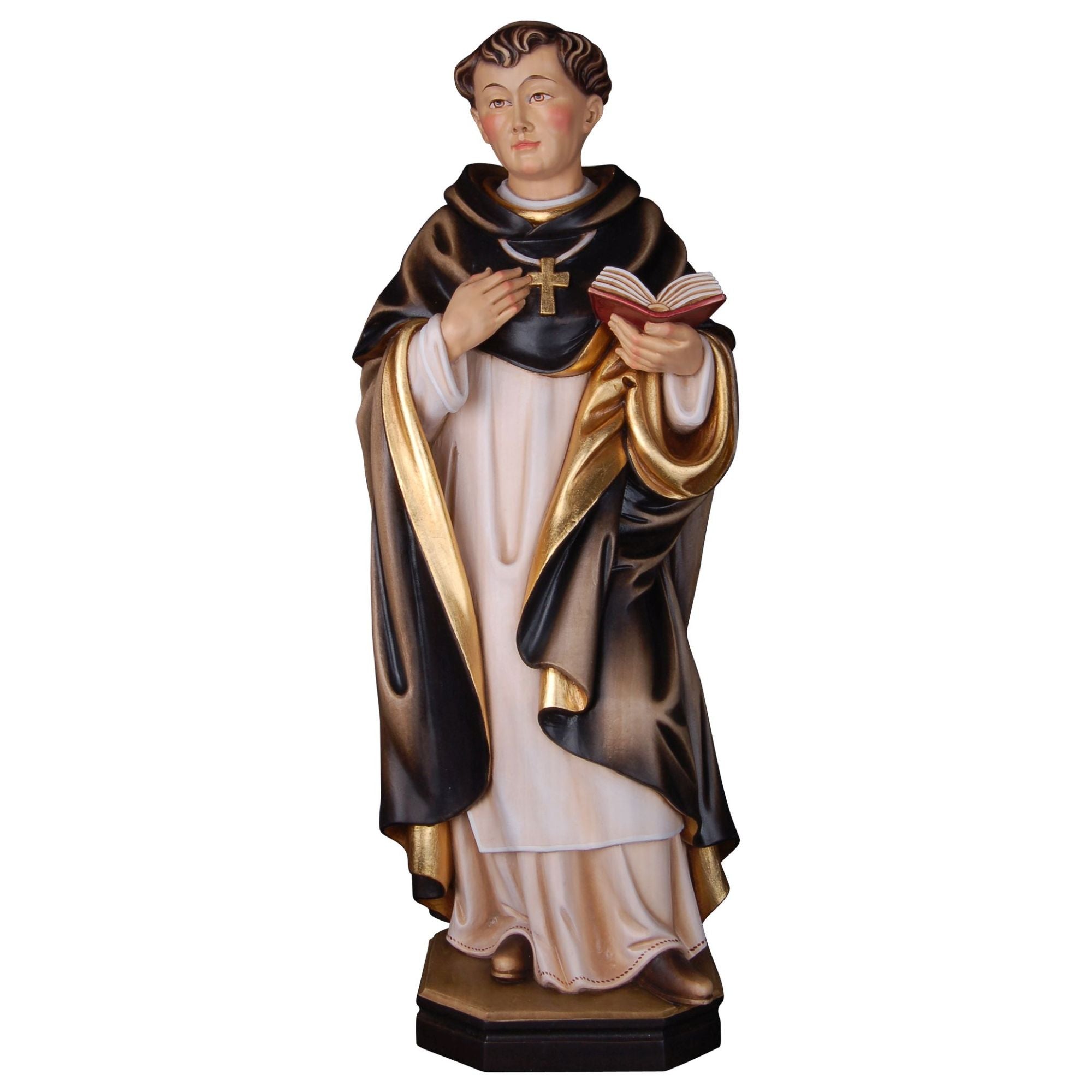 Heilige Männer – Hl. Dominikanermönch, handgeschnitzt in Südtirol