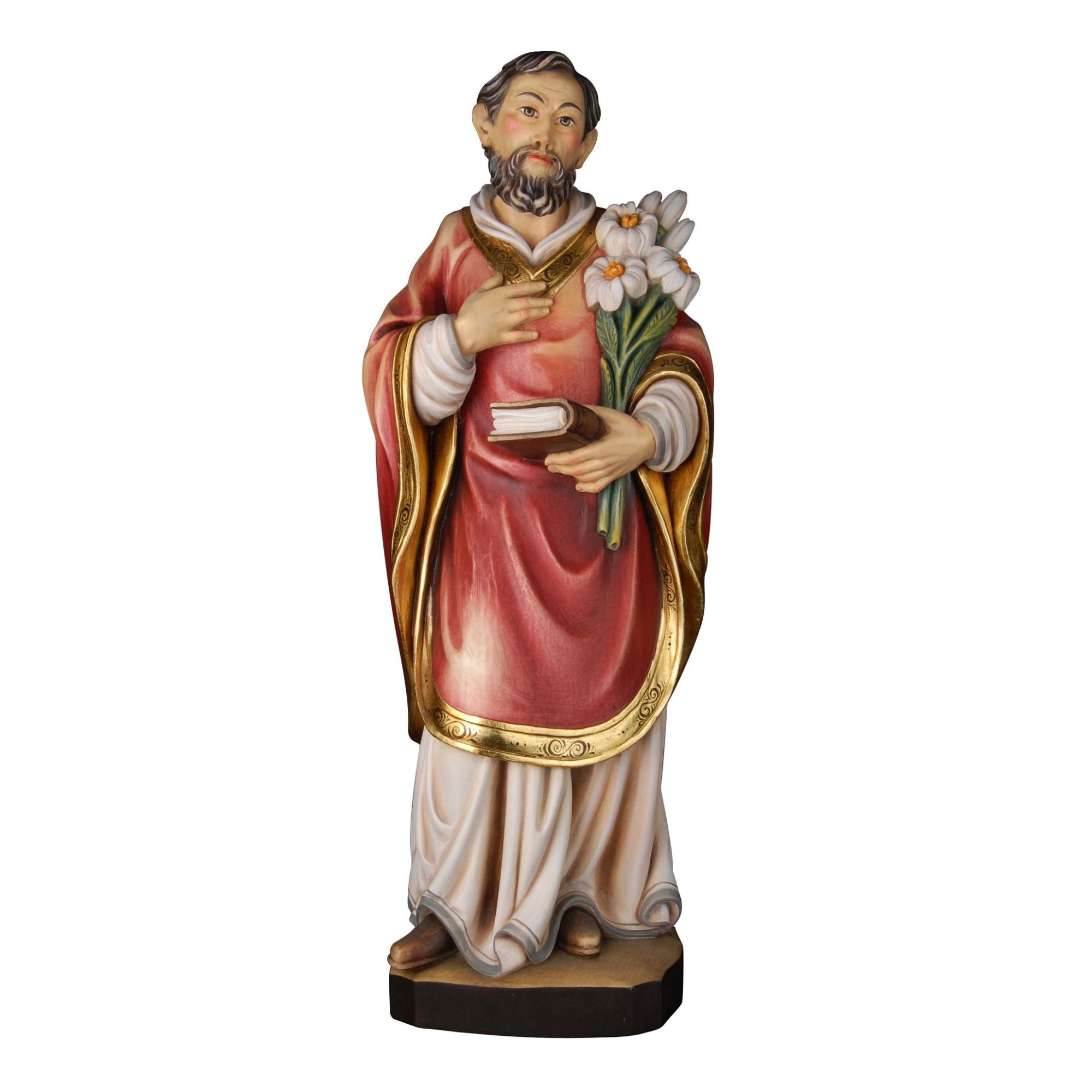Heilige Männer „Hl. Philipp Neri“ – handgeschnitzte Holzfigur aus Südtirol