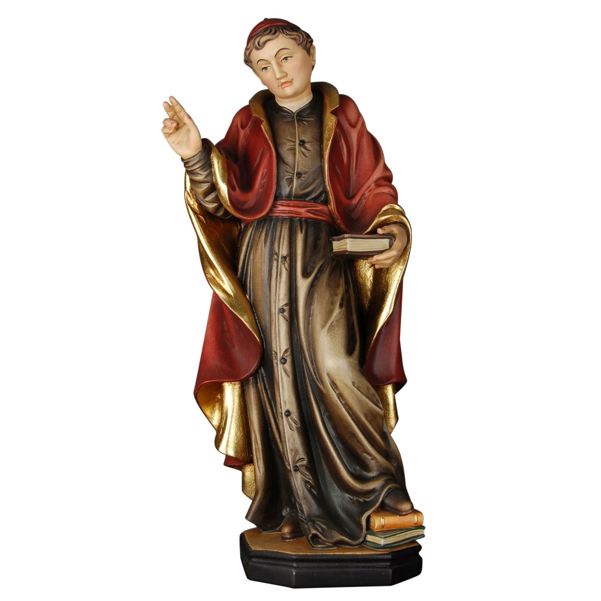 Heilige Männer „Hl. Kardinal“ – handgeschnitzte Holzfigur aus Südtirol