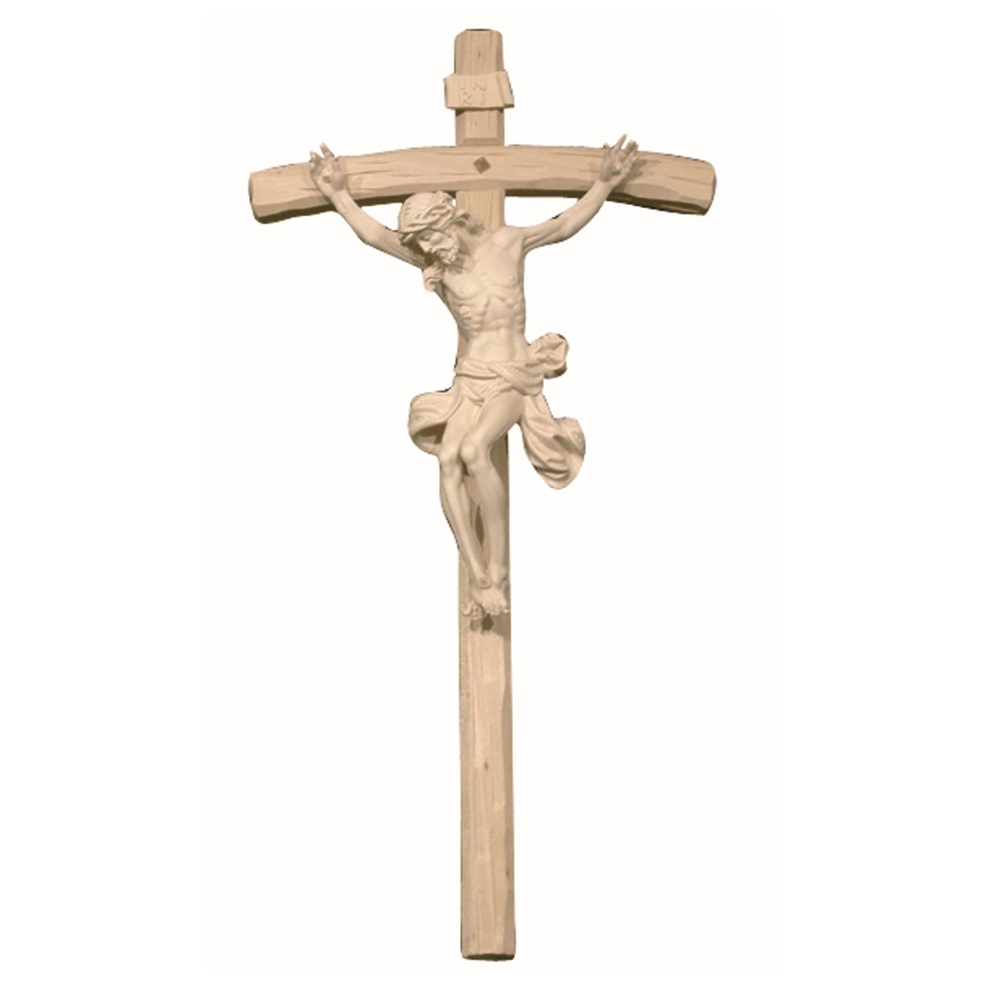 Corpus mit Kreuz – handgeschnitzt in Südtirol