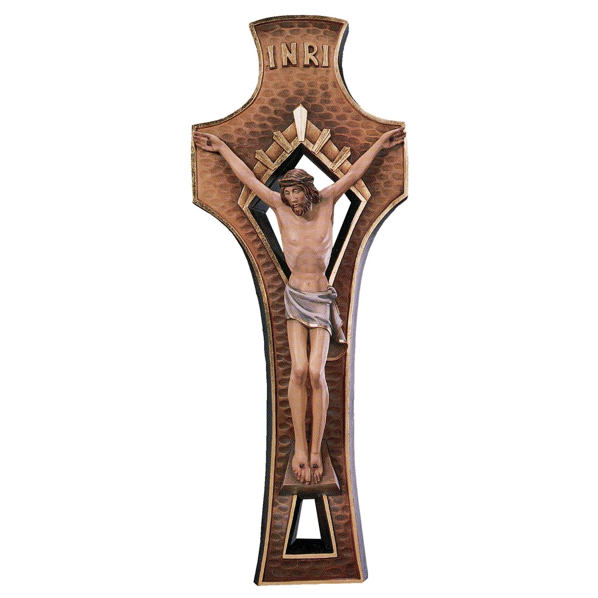 Kreuze mit Corpus „Christusrelief“ – handgeschnitzt in Südtirol