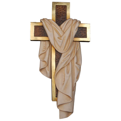 Kreuze ohne Corpus „Auferstehungskreuz“ – handgeschnitzt in Südtirol