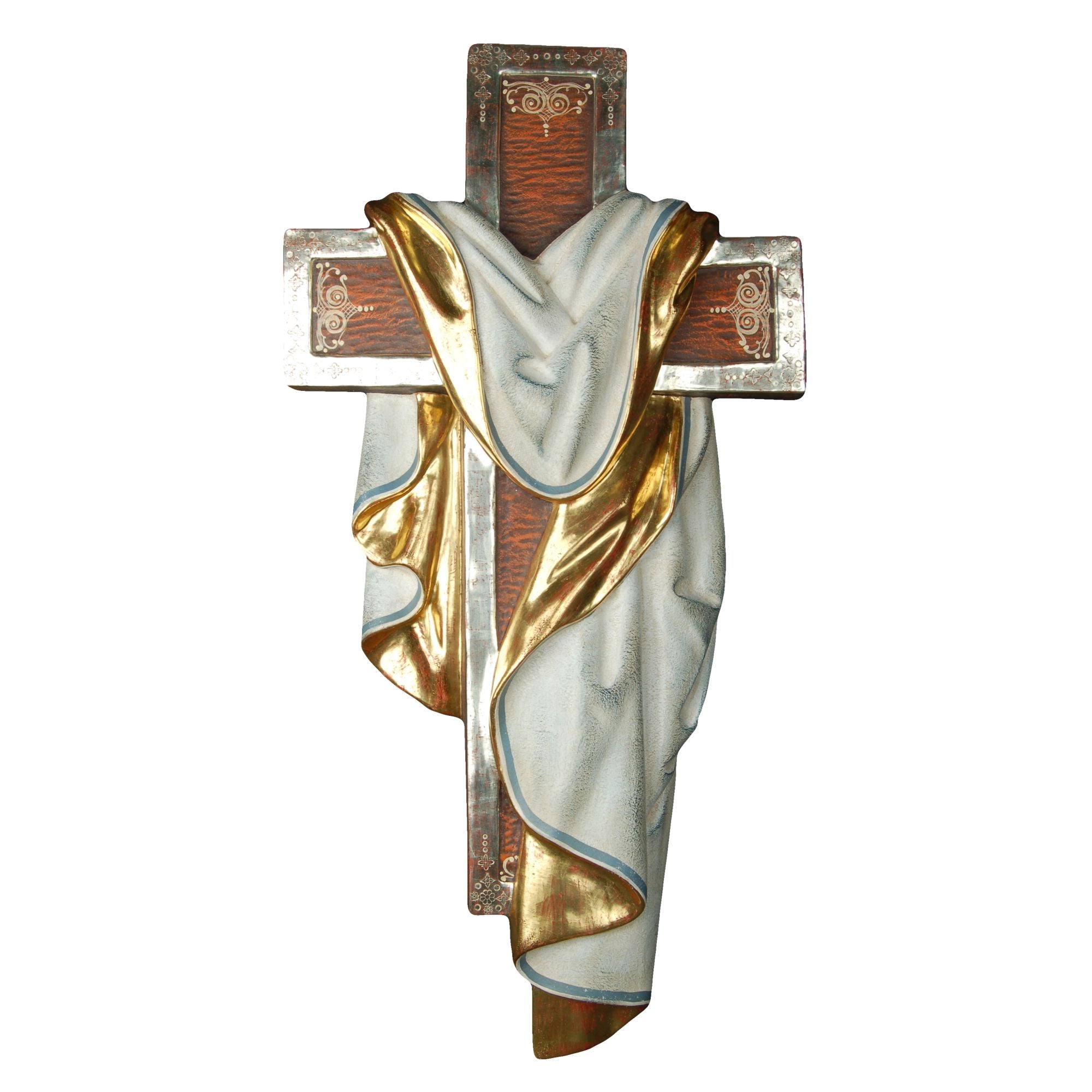 Kreuze ohne Corpus „Auferstehungskreuz“ – handgeschnitzt in Südtirol