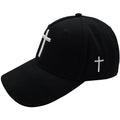 Kreuz-Cap mit 3D-Stick – Snapback verstellbar - LUNEXUS