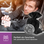 detailaufnahme christophorus medaille gute fahrt gesegnet magnet auto begleiter
