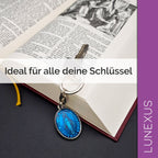 Schlüsselanhänger Heilige Maria, beidseitig geprägt - LUNEXUS