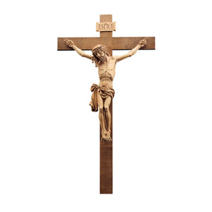 Kruzifix n. Martin Zuern – handgeschnitztes Kreuz mit Corpus aus Südtirol