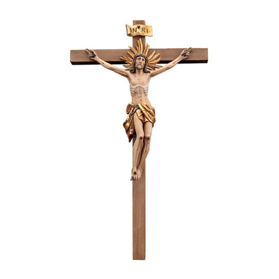 Kreuz mit Corpus „Limpias Kruzifix“ – handgeschnitzt in Südtirol 78cm