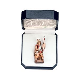 Schwanthaler Florian mit Etui – handgeschnitzt in Südtirol