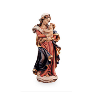 Salzburger Madonna – handgeschnitzte Madonna mit Kind aus Südtirol
