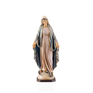Gnadenspenderin – handgeschnitzte Madonna aus Holz, gefertigt in Südtirol