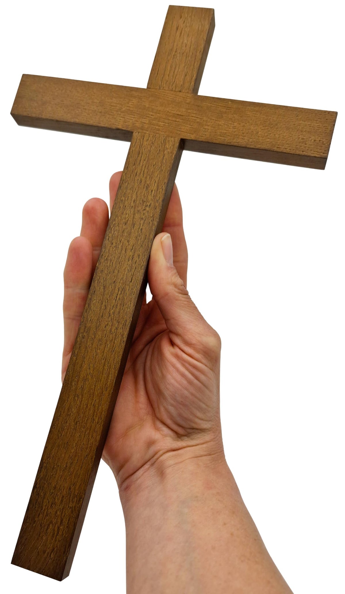 Wandkreuz aus Buchenholz 30 cm – Produktansicht