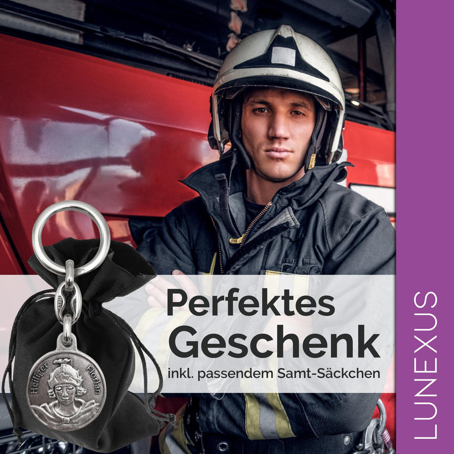 St Florian Keyring 9 cm – Blessed & Made in Germany – view 5