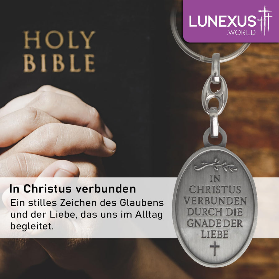 Llavero San Valentín 9 cm – bendecido y Made in Germany – vista 4