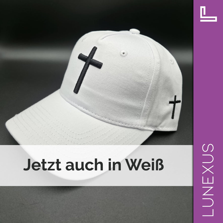 Cross Cap with 3D Embroidery – Adjustable Snapback – view 7