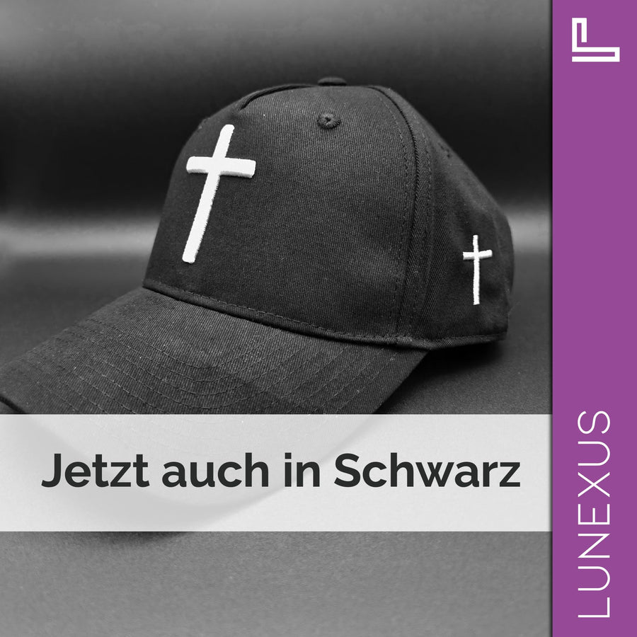 Cross Cap with 3D Embroidery – Adjustable Snapback – view 13