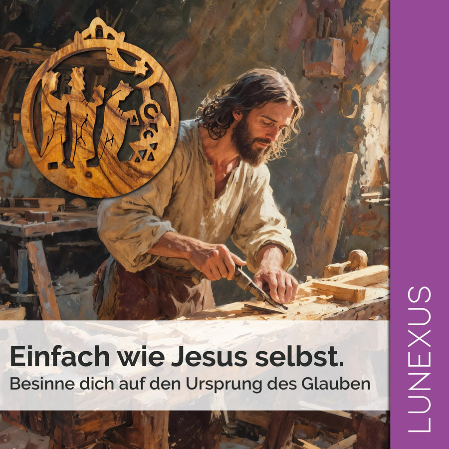 Olive wood pendant Three Kings from Bethlehem – blessed in our warehouse – view 6